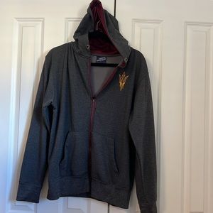 Men's Arizona State Zip Up W/ Hood